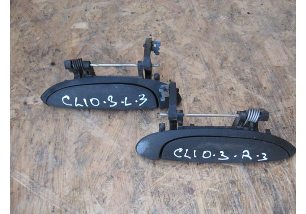 ручки зовнішні Renault Megane, Clio ІІ, Scenic, Symbol II, 7700433075, 7700433076, 7701471883, 7701471884
